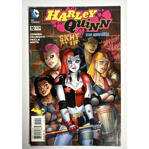 Harley Quinn #10 (2nd Series) 2014 DC Universe Comic New 52! Amanda Conner Cover - Picture 1 of 3